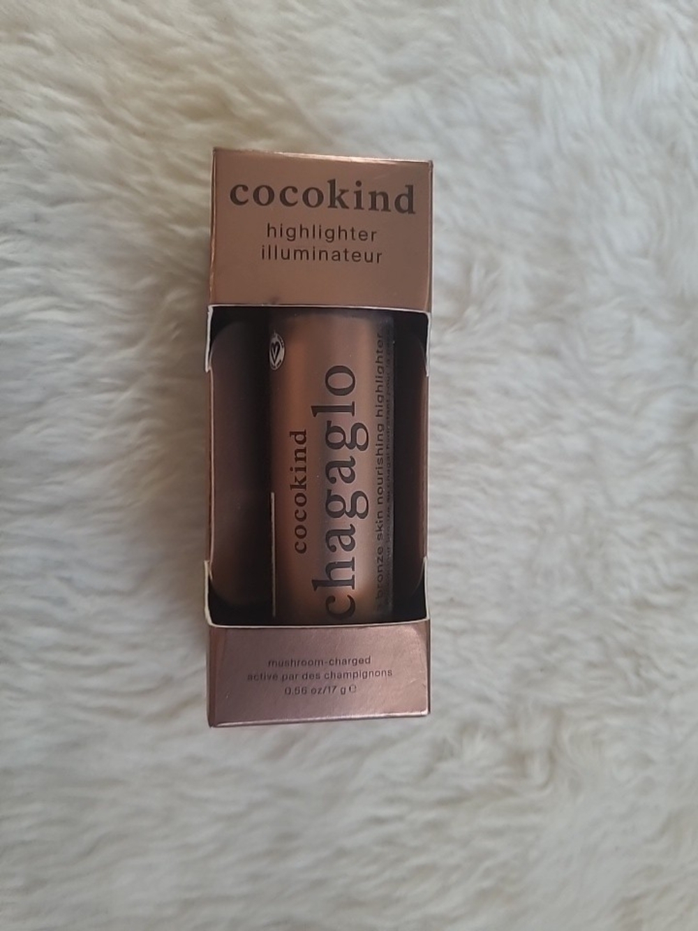 Cocokind Chagalo Bronze Highlighter Illuminator Blush Mushroom 0.56 oz. NEW